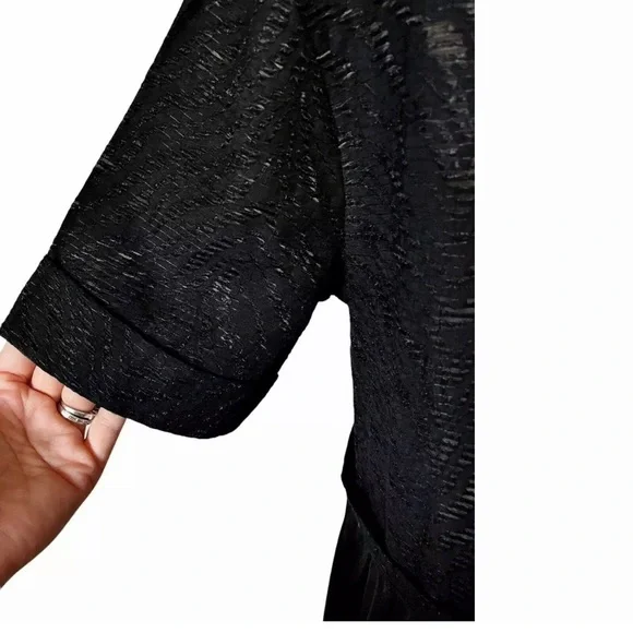 Zara black midi dress - Picture 3 of 5